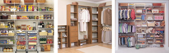 Organise My Home - ClosetMaid Gallery, wardrobe interior solutions