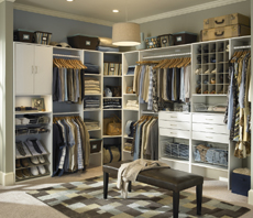 Laminate Walk in Closets