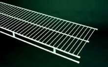 73004 - 1.22m / 4' length of Shelf & Rod 30.5cm / 12'' deep shelving