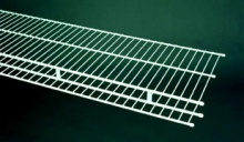 73056 - 1.83m / 6' length of Shelf & Rod 40.6cm / 16'' deep shelving