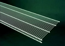 73186 - 1.83m / 6' length of CloseMesh 40.6cm / 16'' deep shelving