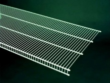 74034 - 1.22m / 4' length of CloseMesh 50.8cm / 20'' deep shelving