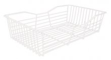 White Shallow Wire Drawer - A10