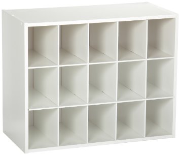8983 - ClosetMaid Stacker 15 Cube White Laminate Organiser