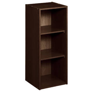 8985 - ClosetMaid 3 Shelf Laminate Stackable Organiser Espresso