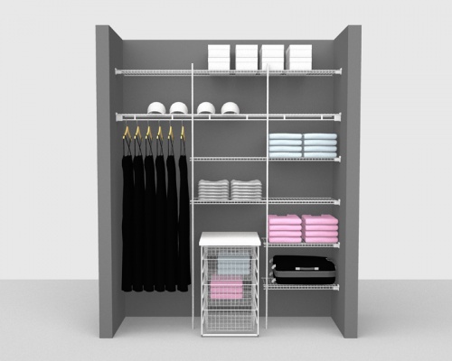 Fixed Mount Package 5 - Linen shelving up to 1,83m/ 6' wide