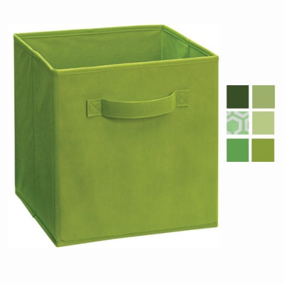 Cubeicals Green Fabric Drawers