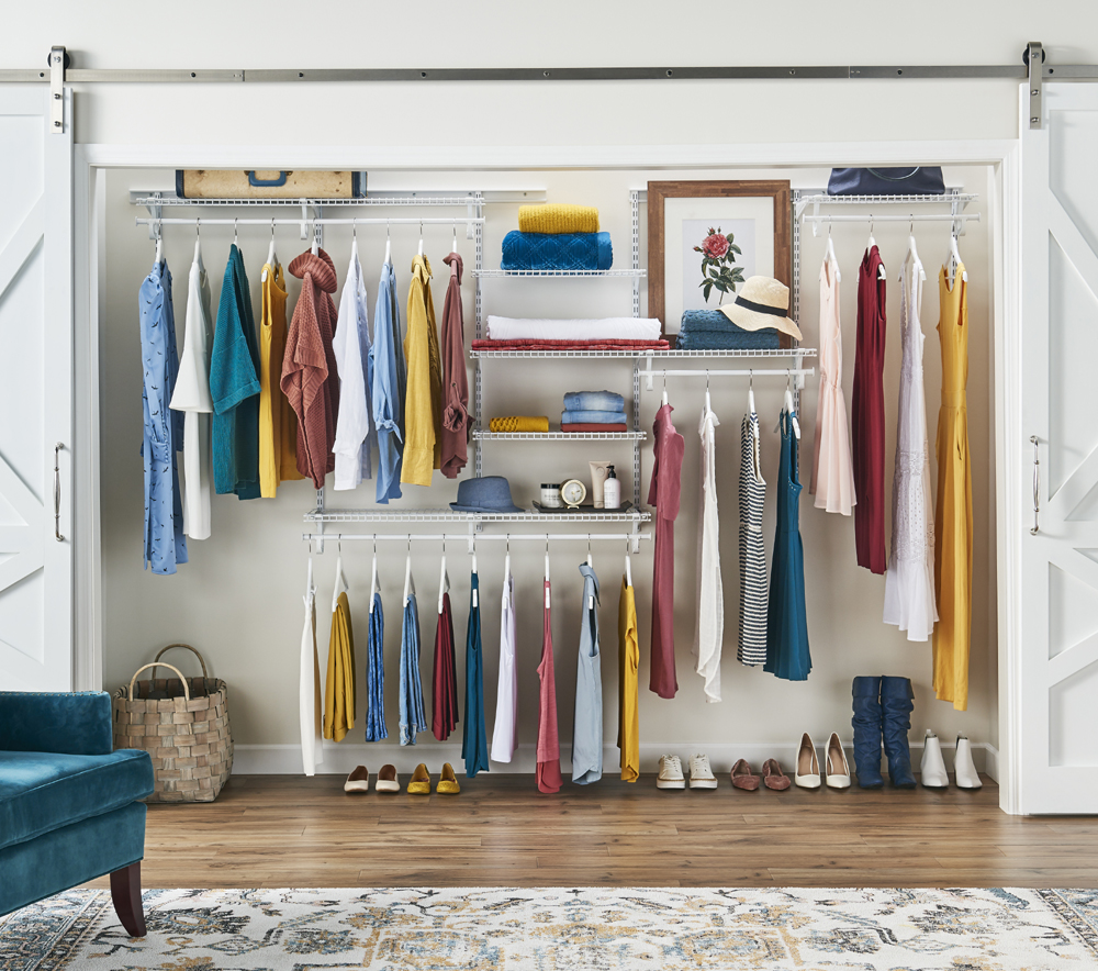 Adjustable ShelfTrack Organiser Kit 8810, (7') (10