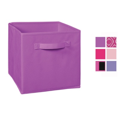 Cubeicals Pink/ Purple Fabric Drawers