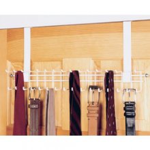 1217 - Over The Door Tie & Belt Rack
