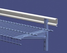 ShelfTrack Hang Track - Available in 24'', 40'' & 80'' lengths