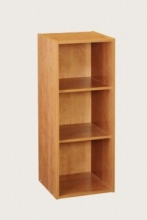 8977 - ClosetMaid 3 Shelf Laminate Stackable Organiser Alder
