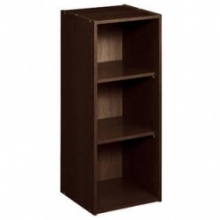 8985 - ClosetMaid 3 Shelf Laminate Stackable Organiser Espresso