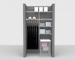 Fixed Mount Package 5 - Linen shelving up to 1,22m/ 4' wide